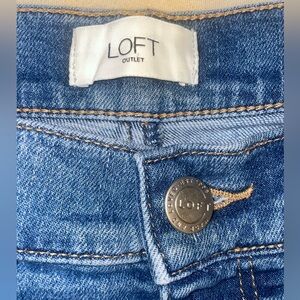 Loft wide leg jeans